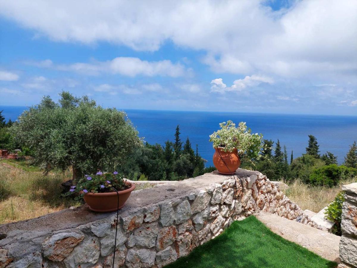 Villa Nereid Glafki - Enjoy Summer Sunsets Áyios Nikítas Eksteriør bilde