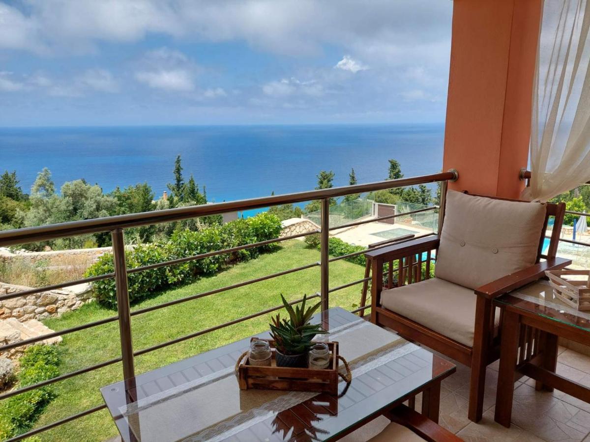 Villa Nereid Glafki - Enjoy Summer Sunsets Áyios Nikítas Eksteriør bilde